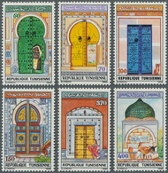 Thematik: Architektur / Architecture: 1988, TUNISIA: Architecture Complete Set Of Six Showing Differ - Autres & Non Classés