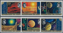 Thematik: Astronomie / Astronomy: 1973, GUINEA: 500th Birthday Of Nicolaus COPERNICUS Complete Set O - Astronomie