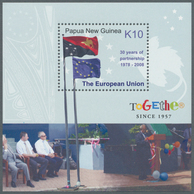 Thematik: Europa / Europe: 2008, Papua New Guinea. Lot Of 800 Souvenir Sheets PNG PARTNERSHIP WITH E - Europäischer Gedanke
