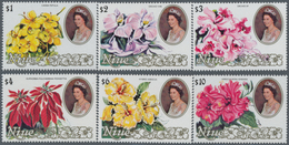 Thematik: Flora, Botanik / Flora, Botany, Bloom: 1981/1982, NIUE: QEII High Denominated Values Set O - Altri & Non Classificati