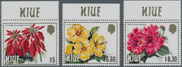 Thematik: Flora, Botanik / Flora, Botany, Bloom: 1984, NIUE: Flowers High Denominated Values $5 Euph - Autres & Non Classés