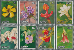 Thematik: Flora, Botanik / Flora, Botany, Bloom: 1984, ZAIRE: Flowers Complete Set Of Eight In A Lot - Other & Unclassified