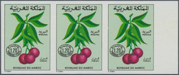 Thematik: Flora-Obst + Früchte / Flora-fruits: 1984, MOROCCO: Postage Due 1.20dh. ‚Cherries‘ In A Lo - Fruit