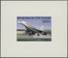Thematik: Flugzeuge, Luftfahrt / Airoplanes, Aviation: 1977/1978, French Africa, U/m Collection Of I - Airplanes