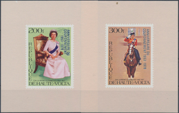 Thematik: Königtum, Adel / Royalty, Nobility: 1973/1998 (ca.), British Royals, Holding Of U/m Stamps - Royalties, Royals