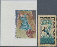 Thematik: Kunst / Art: 1900/1990 (ca.), Lot Of Apprx. 305 Stamps And Souevir Sheets On Stockcards Re - Autres & Non Classés