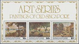 Thematik: Kunst / Art: 1960s/1990s (ca.), Batch Of Ca. 351 Lots With Mint, Nh, Stamps, Souvenir Shee - Sonstige & Ohne Zuordnung