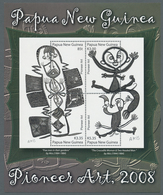 Thematik: Kunst / Art: 2008, Papua New Guinea. Lot Of 435 Souvenir Sheets PIONEER ART BY TIMOTHY AKI - Other & Unclassified