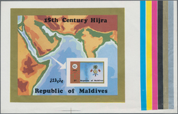 Thematik: Landkarten / Maps: 1900/2000 (ca.), Comprehensive Accumulation Of Stamps, Souvenir Sheets, - Geography