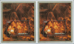 Thematik: Malerei, Maler / Painting, Painters: 1988, AITUTAKI: Christmas Miniature Sheet With Rembra - Sonstige & Ohne Zuordnung