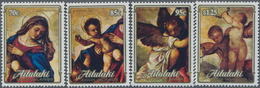 Thematik: Malerei, Maler / Painting, Painters: 1989, AITUTAKI: Christmas Complete Set Of Four With D - Sonstige & Ohne Zuordnung