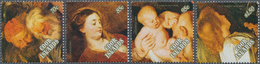 Thematik: Malerei, Maler / Painting, Painters: 1989, COOK ISLANDS: Christmas Complete Set Of Four Wi - Sonstige & Ohne Zuordnung