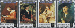 Thematik: Malerei, Maler / Painting, Painters: 1990, COOK ISLANDS: 150th Anniversary Of The One Penn - Sonstige & Ohne Zuordnung