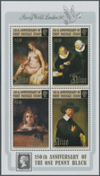Thematik: Malerei, Maler / Painting, Painters: 1990, NIUE: 150 Years Of Stamps Miniature Sheet With - Sonstige & Ohne Zuordnung