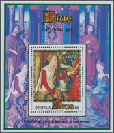 Thematik: Malerei, Maler / Painting, Painters: 1992, NIUE: Christmas Miniature Sheet With Painting ‚ - Sonstige & Ohne Zuordnung