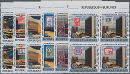 Thematik: Marke Auf Marke / Stamp On Stamp: 1977, BURUNDI: 25 Years Postal Adminitration Of United N - Stamps On Stamps