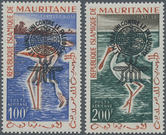 Thematik: Medizin, Gesundheit / Medicine, Health: 1962, MAURETANIA: Battle Against Malaria Bird Defi - Medicine