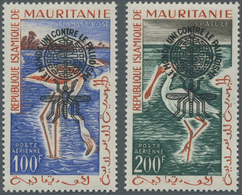 Thematik: Medizin, Gesundheit / Medicine, Health: 1962, MAURETANIA: Battle Against Malaria Bird Defi - Medicine