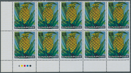 Thematik: Nahrung-Obst / Food-fruits: 1973, Fruits Defintives Issue $10 ‚pineapple‘ (key Value Of Th - Food