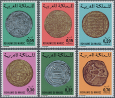 Thematik: Numismatik / Numismatics: 1976, MOROCCO: Old Morrocan Coins Complete Set Of Six In A Lot W - Coins