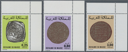 Thematik: Numismatik / Numismatics: 1980, MOROCCO: Old Morrocan Coins Complete Set Of Three In A Lot - Coins