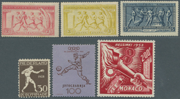 Thematik: Olympische Spiele / Olympic Games: 1896/1980 (ca.), Collection OLYMPIC GAMES In Two Albums - Andere & Zonder Classificatie