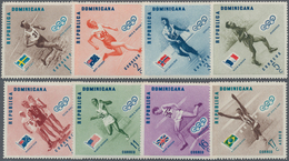 Thematik: Olympische Spiele / Olympic Games: 1956, DOMINICAN REPUBLIC: Summer Olympics Melbourne Com - Other & Unclassified