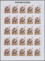 Thematik: Olympische Spiele / Olympic Games: 1972, Senegal. Progressive Proofs Set Of Sheets For The - Sonstige & Ohne Zuordnung