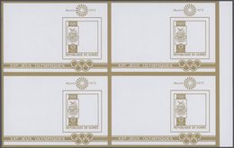 Thematik: Olympische Spiele / Olympic Games: 1972, Senegal. Progressive Proofs Set Of Sheets For The - Sonstige & Ohne Zuordnung