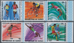 Thematik: Olympische Spiele / Olympic Games: 1976, GUINEA: Summer Olympics Montreal (gymnastics, Ath - Sonstige & Ohne Zuordnung