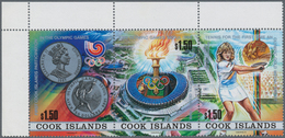 Thematik: Olympische Spiele / Olympic Games: 1988, COOK ISLANDS: Summer Olympics Seoul Complete Set - Sonstige & Ohne Zuordnung