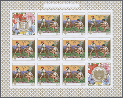 Thematik: Pfadfinder / Boy Scouts: 1969, Cook Islands. Progressive Proofs Set Of Sheets For The Issu - Other & Unclassified