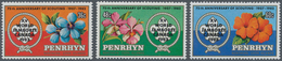 Thematik: Pfadfinder / Boy Scouts: 1983, PENRHYN: 75 Years Of Scouting Complete Set Of Three With Op - Other & Unclassified