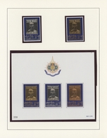 Thematik: Philatelie / Philately: 1949/2000 (ca.), STAMPS ON STAMPS, Predominantly U/m Collection Wi - Andere & Zonder Classificatie