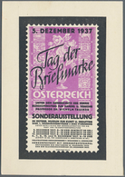 Thematik: Philatelie - Tag Der Briefmarke / Stamp Days: 1937/1990 (ca.), Lot Of Apprx. 120 Covers/ca - Journée Du Timbre