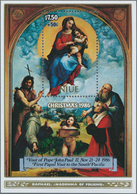 Thematik: Religion / Religion: 1986, NIUE: Christmas Miniature Sheet With Painting ‚Madonna Of Folig - Other & Unclassified