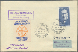 Thematik: Schiffe / Ships: 1900/2015 (ca.), Accumulation Of Apprx. 2.000+ Covers/cards With Correspo - Schiffe