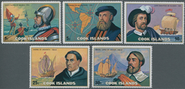 Thematik: Seefahrer, Entdecker / Sailors, Discoverers: 1975, COOK ISLANDS: European Explorers Of The - Erforscher