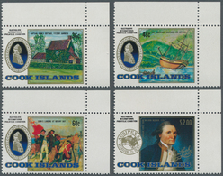 Thematik: Seefahrer, Entdecker / Sailors, Discoverers: 1984, COOK ISLANDS: Stamp Exhibition AUSIPEX - Exploradores