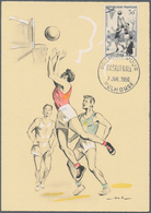 Thematik: Sport / Sport: 1920/2000 (approx.), Lot Of Approx. 360 Positions, Above All Stamps And Sou - Otros & Sin Clasificación