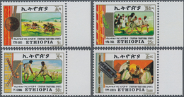 Thematik: Sport / Sport: 1984, ETHIOPIA: Traditional Sports (Gugs, Tigil, Genna And Gebeta) Complete - Other & Unclassified