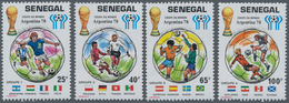 Thematik: Sport-Fußball / Sport-soccer, Football: 1978, SENEGAL: Football World Championship Argenti - Other & Unclassified