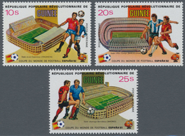 Thematik: Sport-Fußball / Sport-soccer, Football: 1982, GUINEA: Football World Championship In Spain - Other & Unclassified