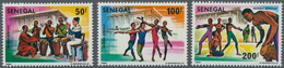 Thematik: Tanz / Dancing: 1980, SENEGAL: African Dance And Music Culture Complete Set Of Three In A - Dance