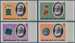 Thematik: Technik-Telefon / Technic-telephone: 1976, GUINEA: 100 Years Of Telephone (Alexander Graha - Telecom