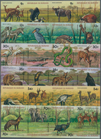 Thematik: Tiere, Fauna / Animals, Fauna: 1977, BURUNDI: African Animals (antelope, Elephant, Zebra, - Other & Unclassified