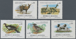 Thematik: Tiere, Fauna / Animals, Fauna: 1984, ARGENTINA: Protected Animals Complete Set Of Five (Hi - Sonstige & Ohne Zuordnung