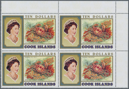 Thematik: Tiere-Meerestiere / Animals-sea Animals: 1994, COOK ISLANDS: Definitive Issue ‚Life In The - Marine Life