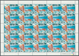 Thematik: Tiere-Meerestiere / Animals-sea Animals: 2004, Papua New Guinea. Lot Of 2,500 Stamps "4.60 - Vita Acquatica