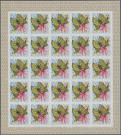 Thematik: Tiere-Schmetterlinge / Animals-butterflies: 1968, Burundi. Progressive Proofs Set Of Sheet - Vlinders